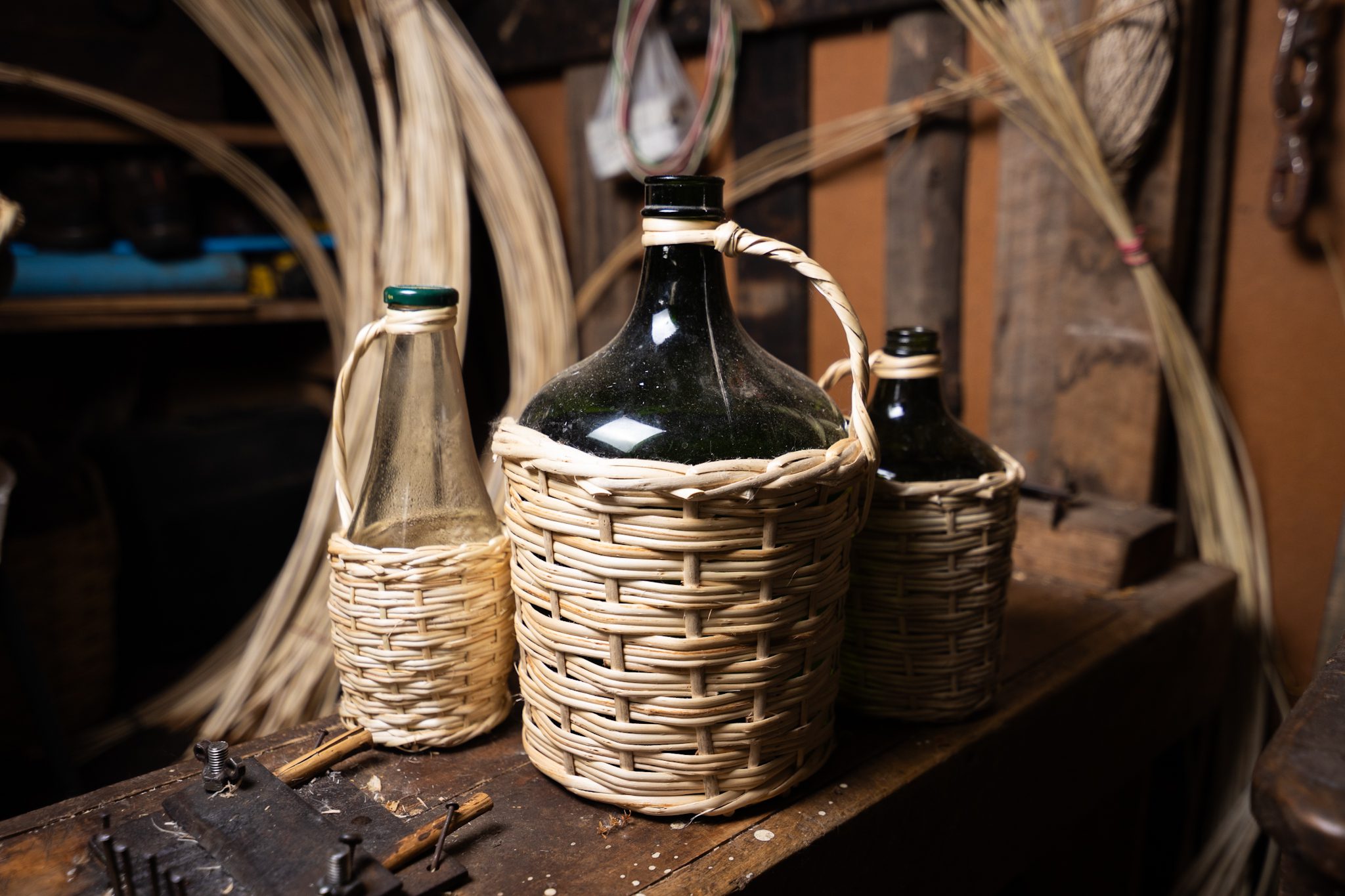 Artesanía en mimbre – Juan Pablo Núñez