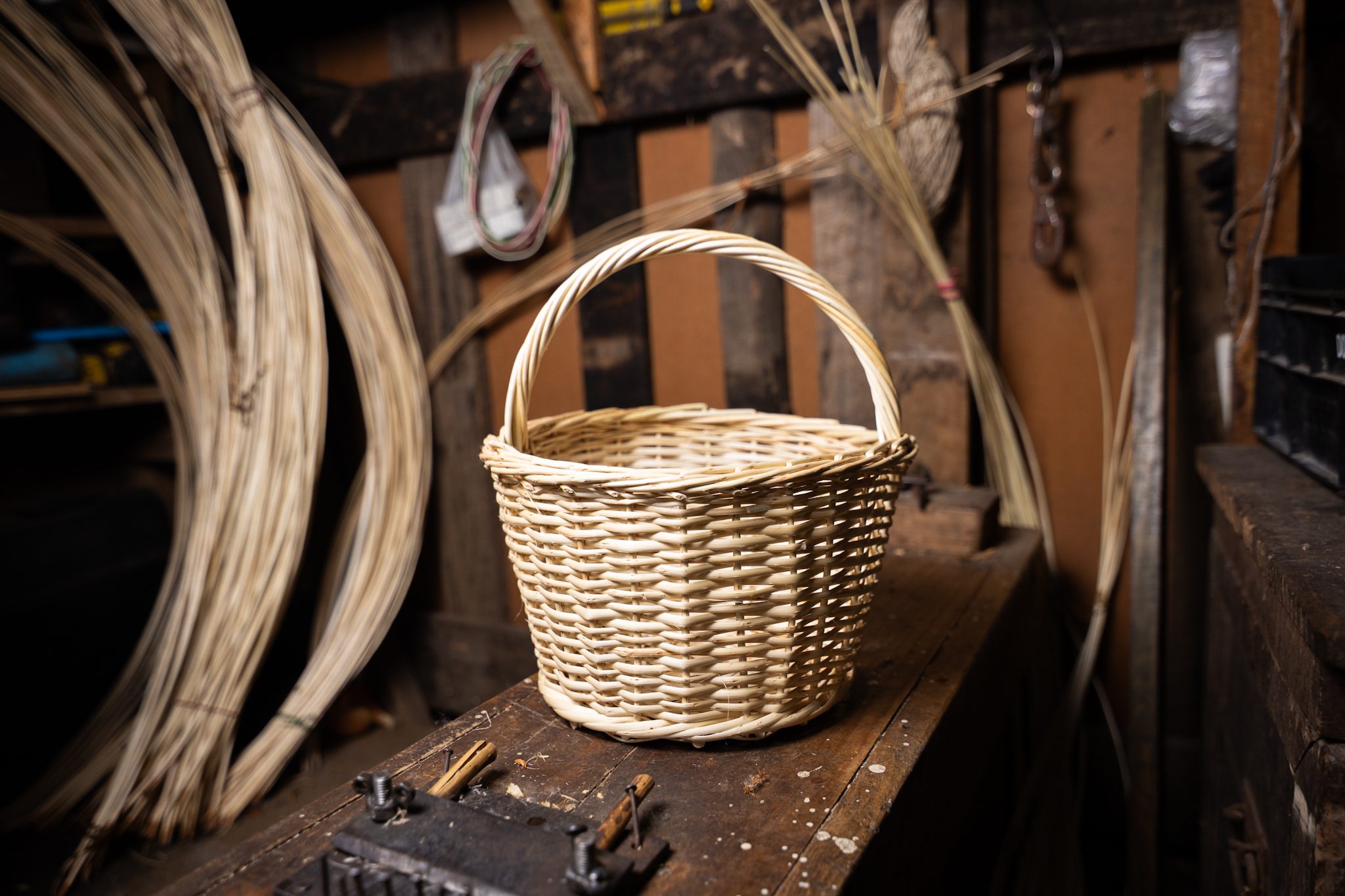 Artesanía en mimbre – Juan Pablo Núñez