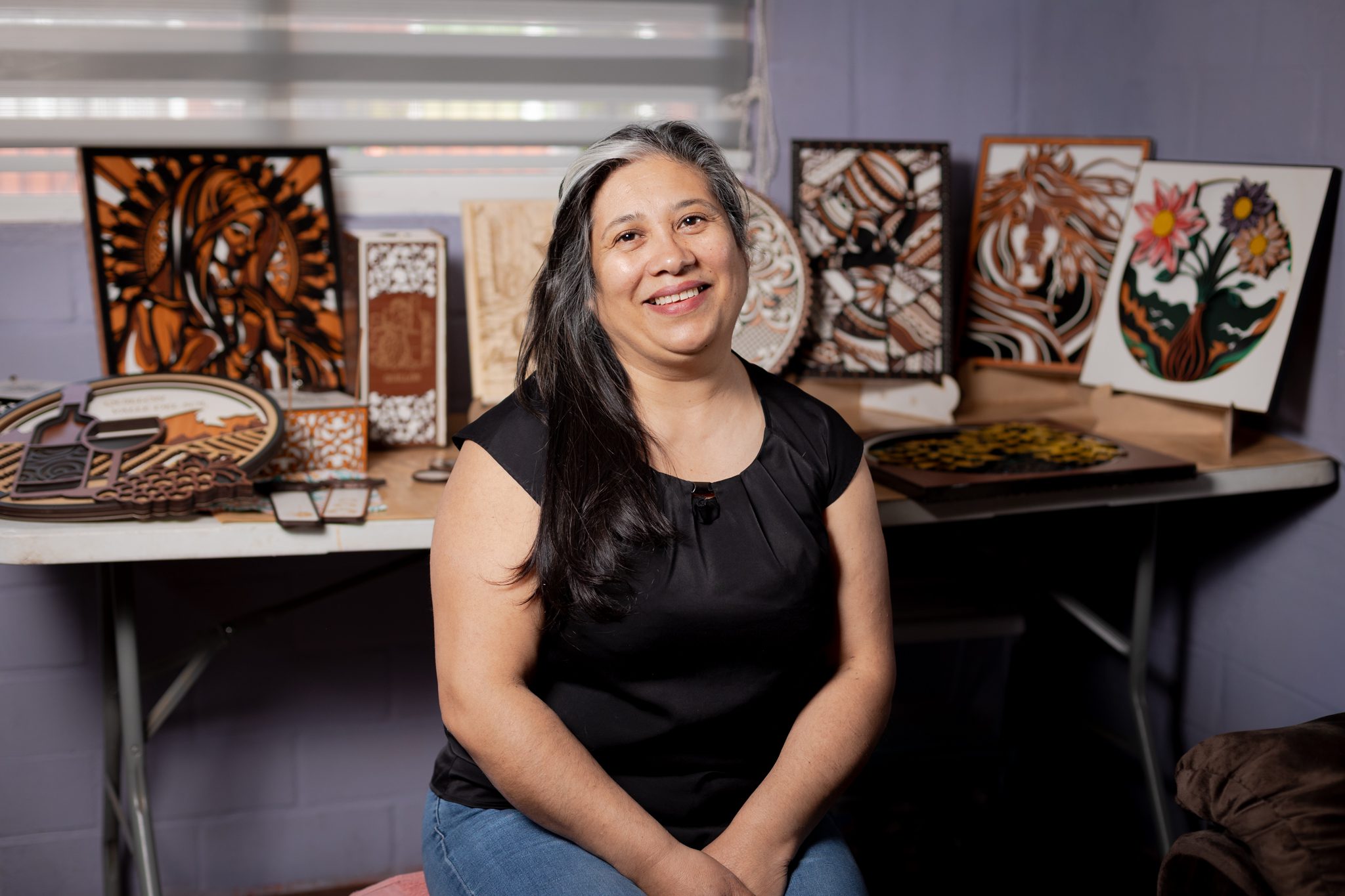 Artesana Magdalena Durán