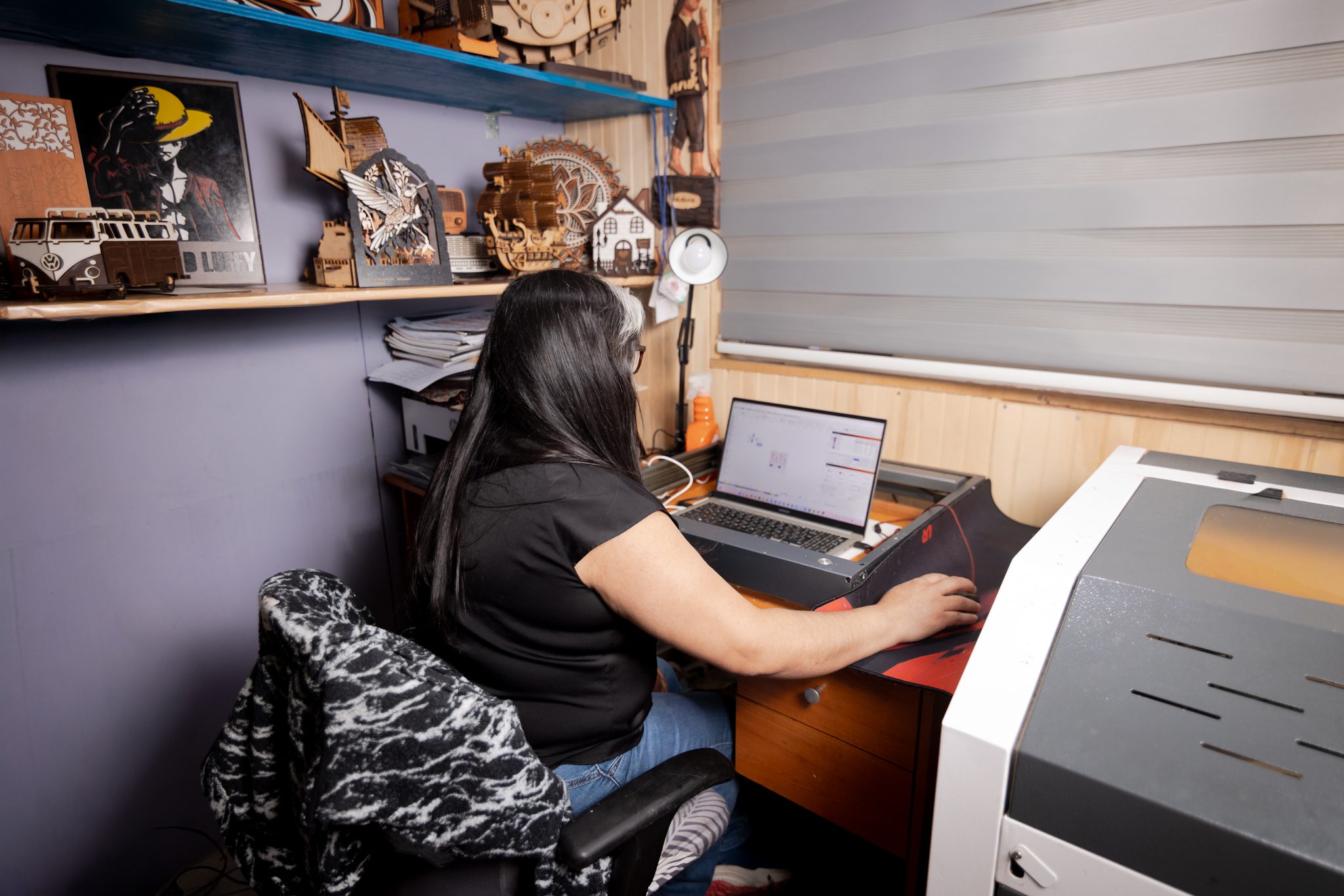 Artesana Magdalena Durán