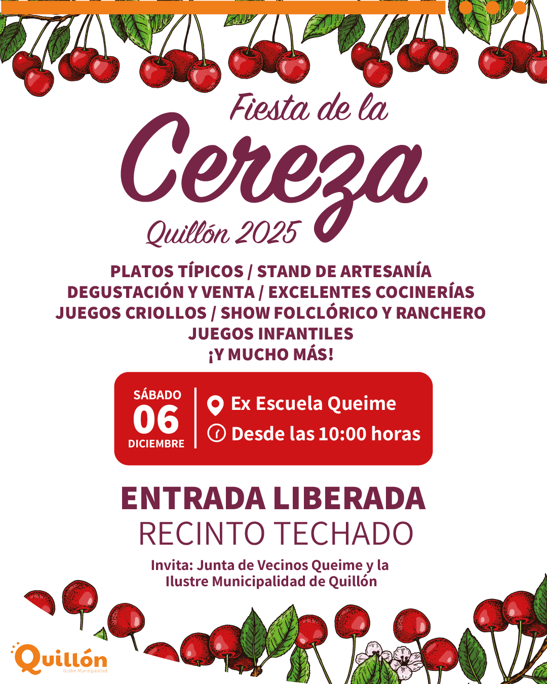 La Fiesta de la Cereza Quillón 2025